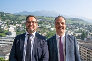 Nicolas Zermatten et Pascal Epiney ont pris leurs nouvelles fonctions le 1er juin